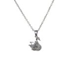 Metal chain pendant necklace - SH - Image 4