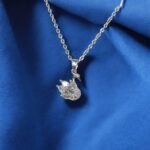 Metal chain pendant necklace - SH