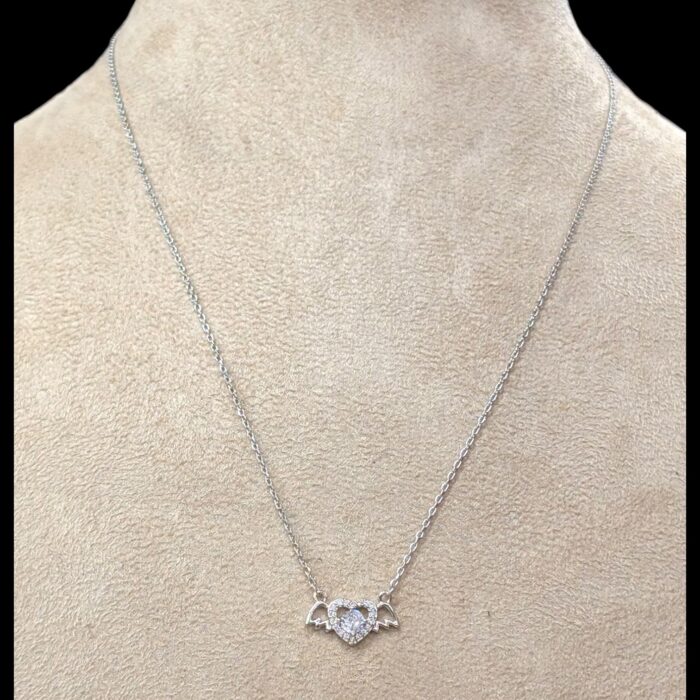 Metal chain pendant necklace - SG - Image 3