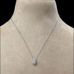 Metal chain pendant necklace - SF - Image 3