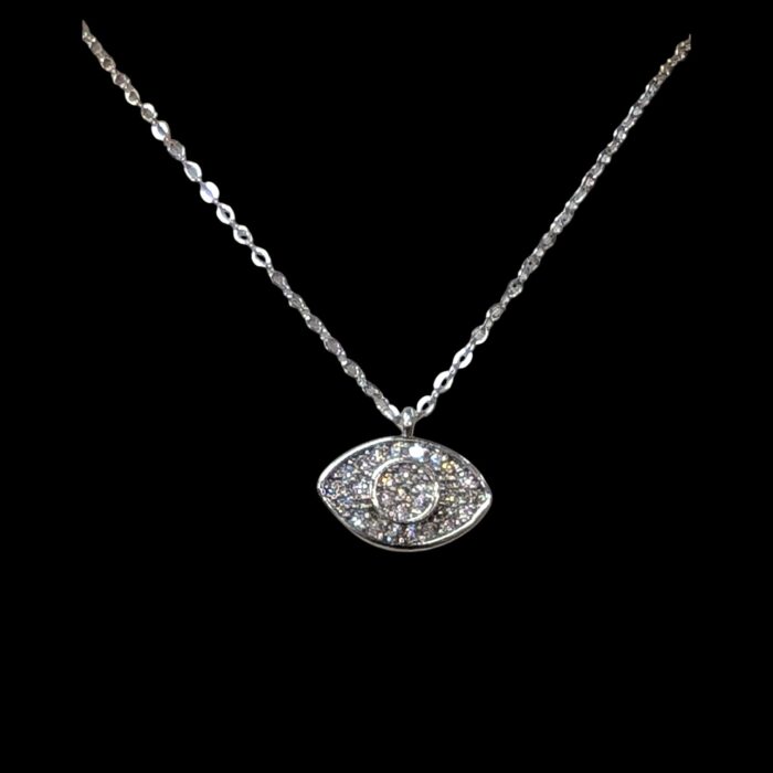 Metal chain pendant necklace - SA - Image 4