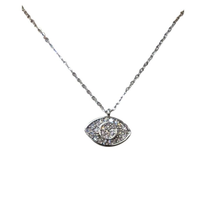 Metal chain pendant necklace - SA - Image 2