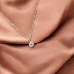 Metal chain pendant necklace - GB