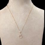 Metal chain pendant necklace - GC - Image 3
