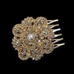 Rhinestone Crystal Decorative Hair Comb - ZD
