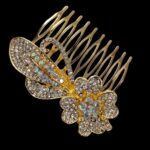 Rhinestone Crystal Decorative Hair Comb - ZE