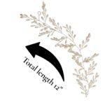 Bridal Hair accessory Vine - Golden Pearl - ZL - Image 2