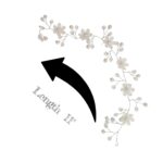 Hair accessory Vine - Silver Pearl - Image 2