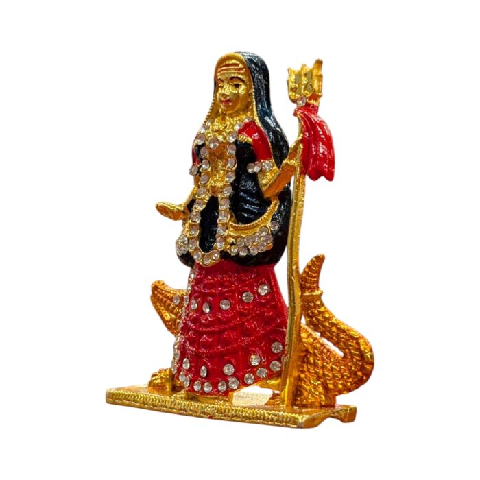 Side profile view Khodiyar Mata | Car Dashboard Idol