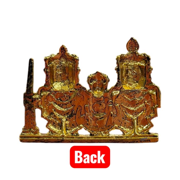 Backside Profile view of Jagannath Idol