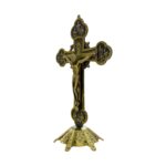 Twelve Apostles Alloy metal Standing Crucifix - Golden ox - Image 4