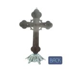 Twelve Apostles Alloy metal Standing Crucifix - Silver ox - Image 6