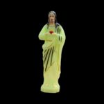 Statue of phosphorescent Jesus Sacred Heart - 10 inch - Image 3
