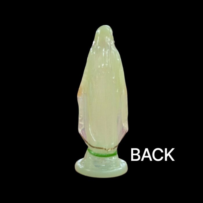 BackSide profile view of Virgin Mary Statue