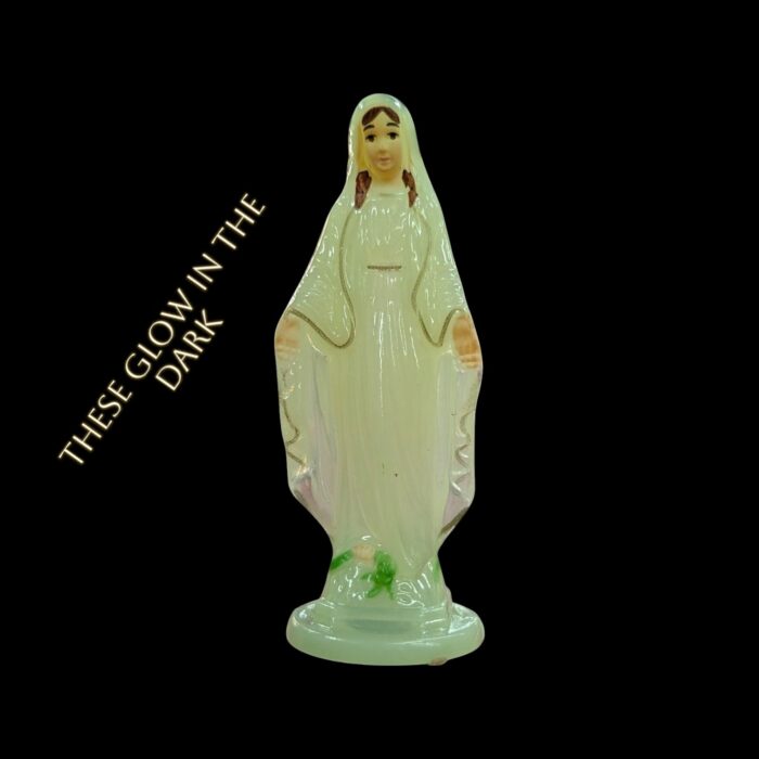 Glow in the Dark Virgin Mary statue