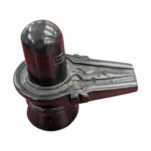 Top profile view of Black shivling