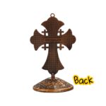 Crucifix Cross Metal Statue - 3.5 inch - CB - Image 6