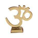 Close up of Brass Om