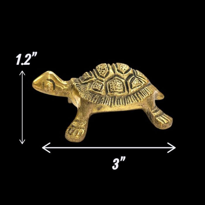 Dimensions of Yantra under brass tortoise