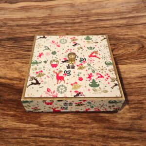 Dry fruit box | Great Christmas gift Idea | Holiday Prints