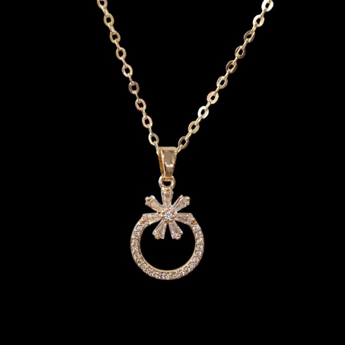 Metal chain pendant necklace - GC - Image 2