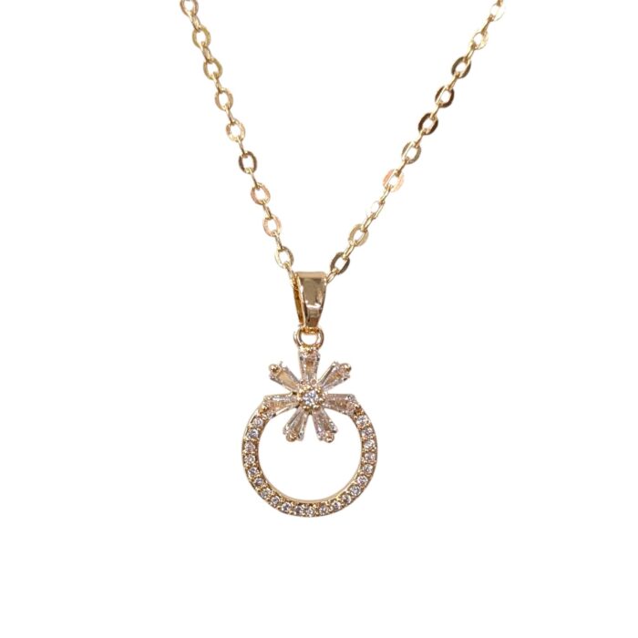 Metal chain pendant necklace - GC - Image 4