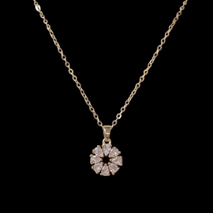 Metal chain pendant necklace - GB - Image 4