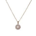 Metal chain pendant necklace - GB - Image 2