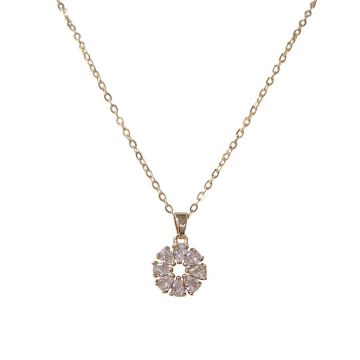 Metal chain pendant necklace - GB - Image 2