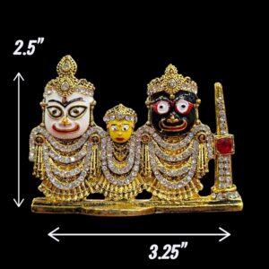 Dimensions of Jagannath Idol | Car Dashboard Statue