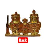 Backside Profile view of Jagannath Idol