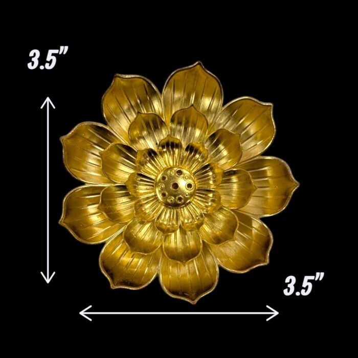 Dimensions for lotus shaped Incense holder
