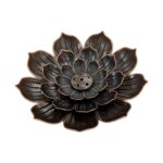 Top profile view of the Lotus Incense holder