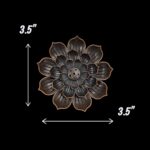 Dimensions for lotus shaped Incense holder