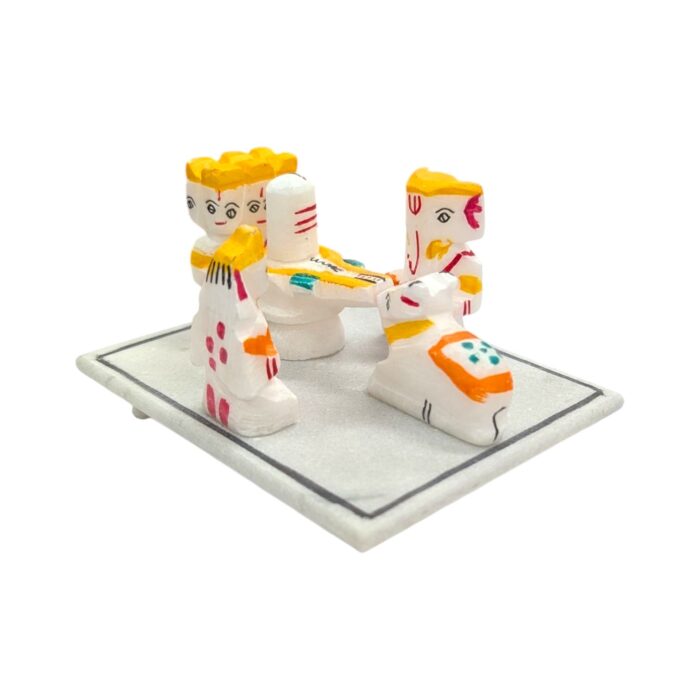 Hard Stone - Shiv Panchayat - Size 2 - White - Image 8