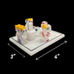 Hard Stone - Shiv Panchayat - Size 0 - White - Image 2