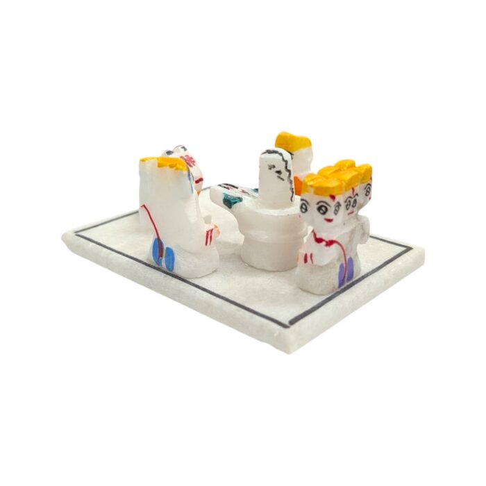 Hard Stone - Shiv Panchayat - Size 0 - White - Image 5