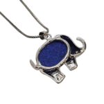 Brass Pendant with nickel free silver plating