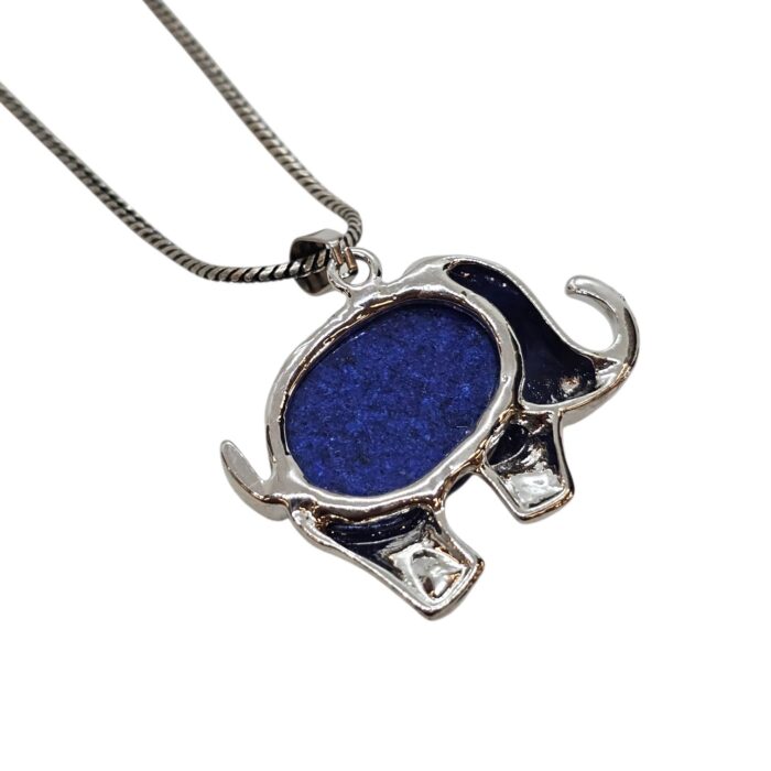 Brass Pendant with nickel free silver plating