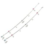 Pair of 925 Sterling Silver Anklets | Pure Silver Anklets for Adults