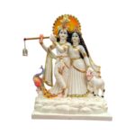 Radha Krishna – White – 18 inches - Image 5