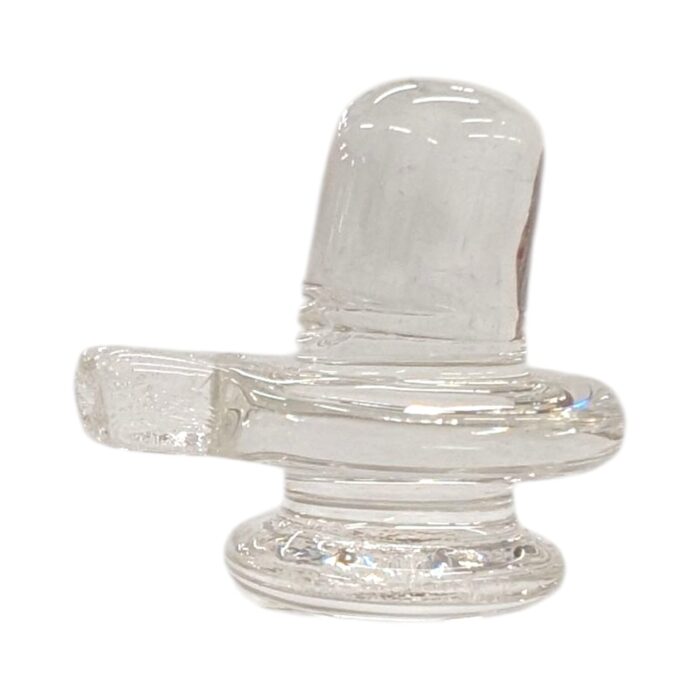 Clear Quartz Sphatik Shivling - 35-40gm - Image 4