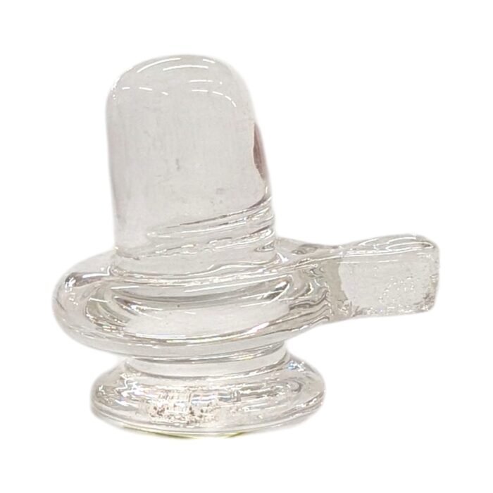 Clear Quartz Sphatik Shivling - 35-40gm - Image 3