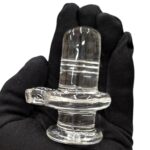 Clear Quartz Sphatik Shivling - 150-160gm