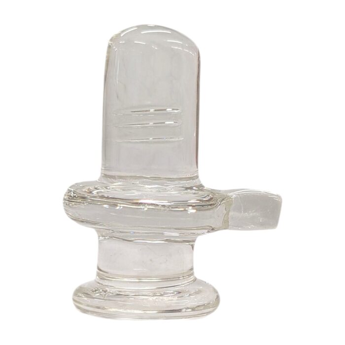 Clear Quartz Sphatik Shivling - 150-160gm - Image 2