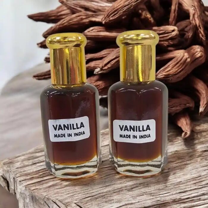 Vanilla Attar Perfume oil - Large 10 ml Bottles | Concentrated Pure Incense Oil