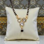 3 Stone Pendant Mangal sutra | Small Stone pendant Mangalsutra