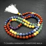 7 Chakra Harmony Gemstone Mala Necklace