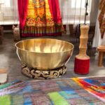 Hand beaten Brass Tibetan Singing Bowl – 8.5 inch – Matt Finish