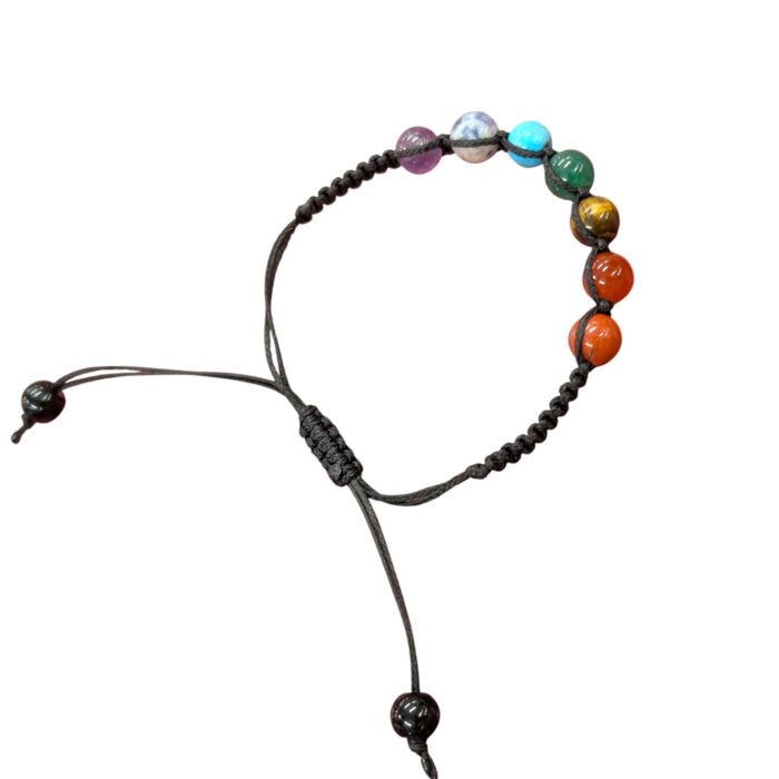 7 Chakra Crystal Stone Bracelet - Image 3